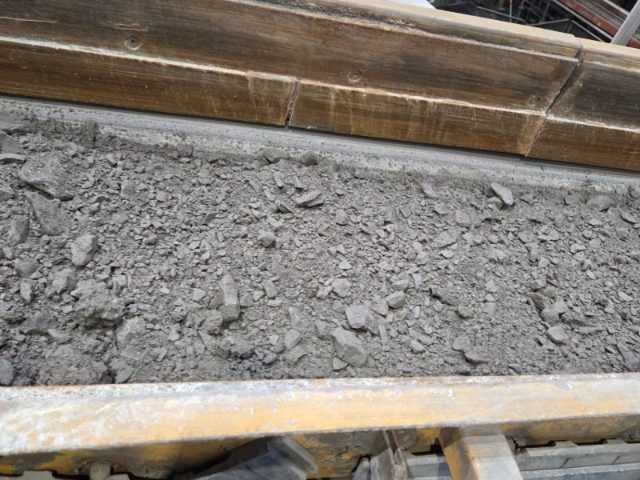 Crushed rock